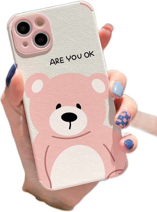 Funda para teléfono con dibujo de oso iPhone 12 - Quierox - Tienda Online