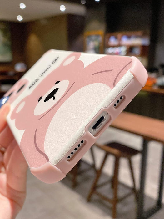 Funda para teléfono con dibujo de oso iPhone 12 - Quierox - Tienda Online