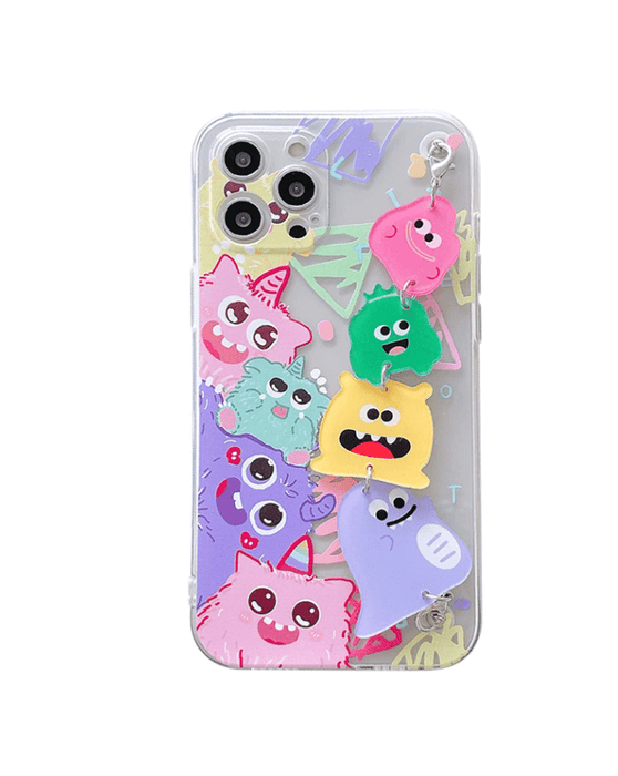 Funda para teléfono con dibujos animados y correa para la mano, para iphone 7P/8P - Quierox - Tienda Online