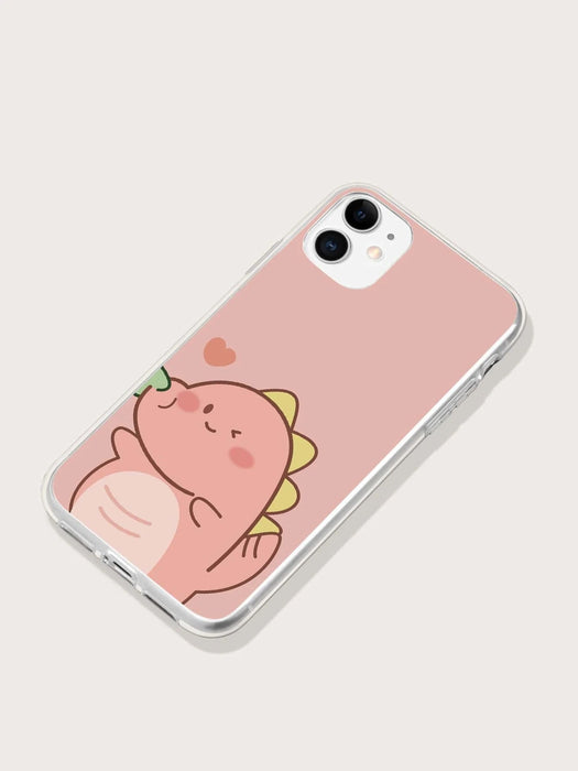 Funda para teléfono con dinosaurio de dibujos animados, 2 piezas, Iphone XS Max - Quierox - Tienda Online