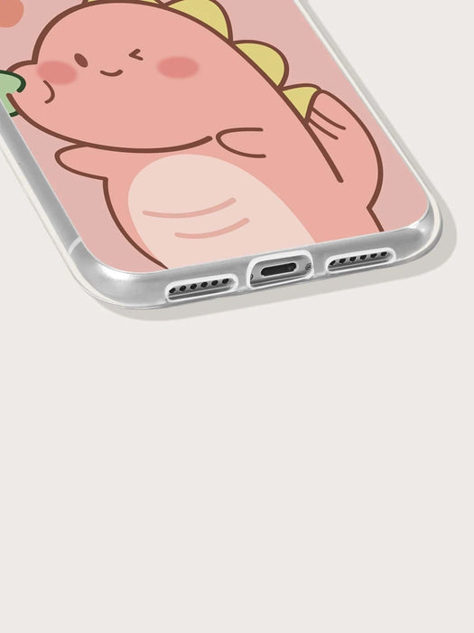Funda para teléfono con dinosaurio de dibujos animados, 2 piezas, Iphone XS Max - Quierox - Tienda Online