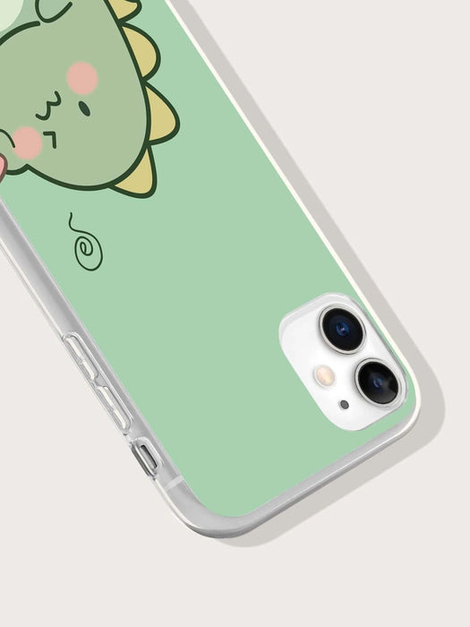 Funda para teléfono con dinosaurio de dibujos animados, 2 piezas, Iphone XS Max - Quierox - Tienda Online