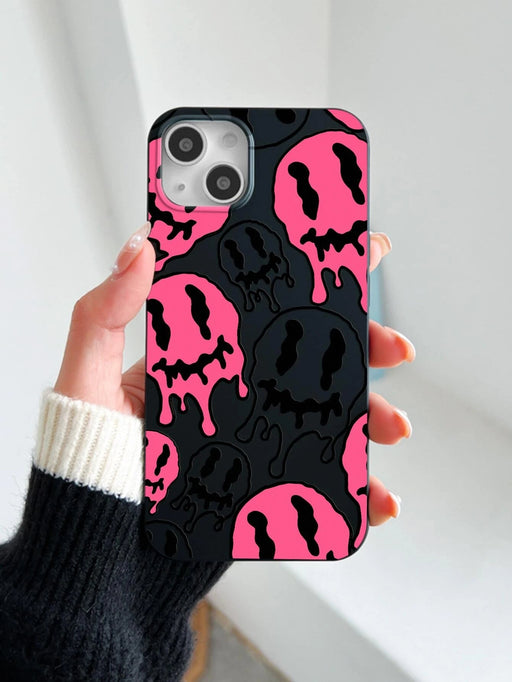 Funda para teléfono con diseño de cara sonriente de fantasma y terror - Quierox - Tienda Online