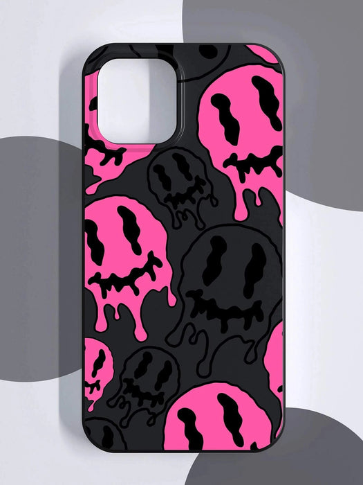 Funda para teléfono con diseño de cara sonriente de fantasma y terror - Quierox - Tienda Online