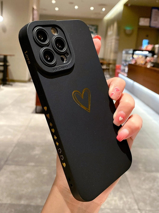 Funda para teléfono con diseño de corazón para Iphone 11 Pro Max - Quierox - Tienda Online