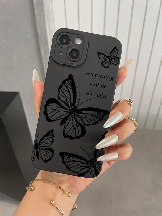 Funda para teléfono con estampado de mariposas compatible con Apple iPhone 13 Pro Max - Quierox - Tienda Online
