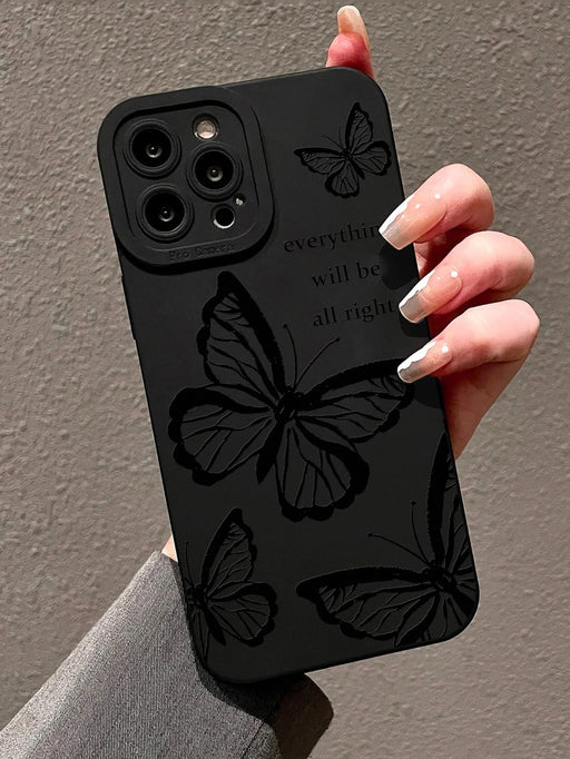 Funda para teléfono con estampado de mariposas compatible con Apple iPhone 13 Pro Max - Quierox - Tienda Online