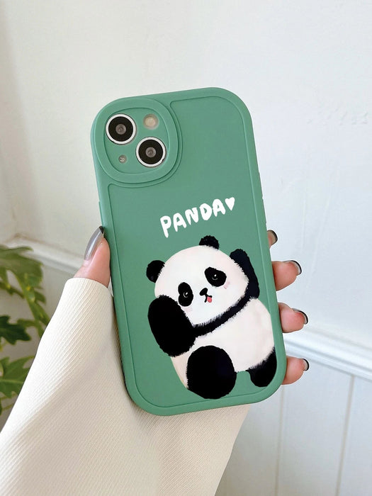 Funda para teléfono con estampado de panda de dibujos animados - Quierox - Tienda Online