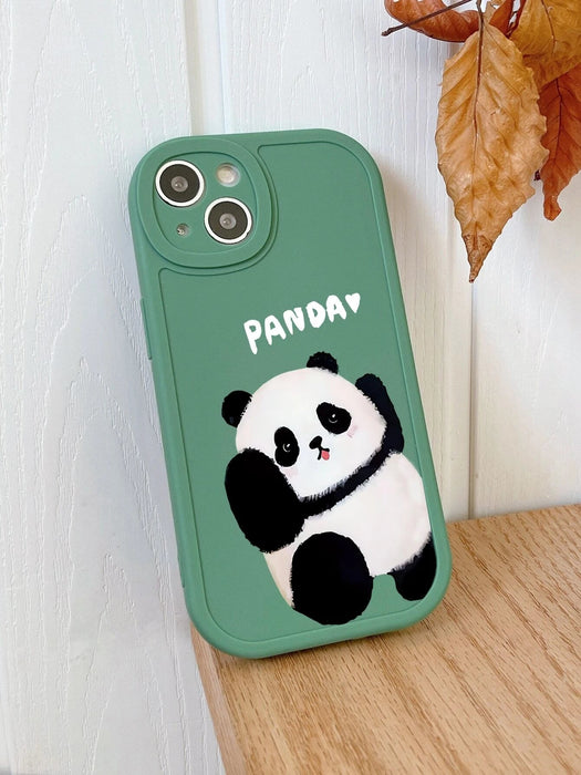 Funda para teléfono con estampado de panda de dibujos animados - Quierox - Tienda Online
