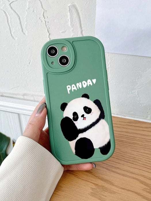 Funda para teléfono con estampado de panda de dibujos animados - Quierox - Tienda Online