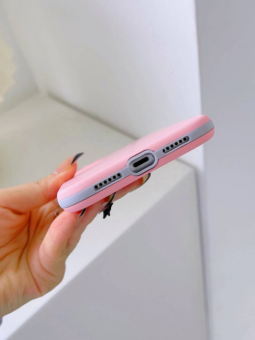 Funda para teléfono con marco en contraste de dos tonos - Quierox - Tienda Online