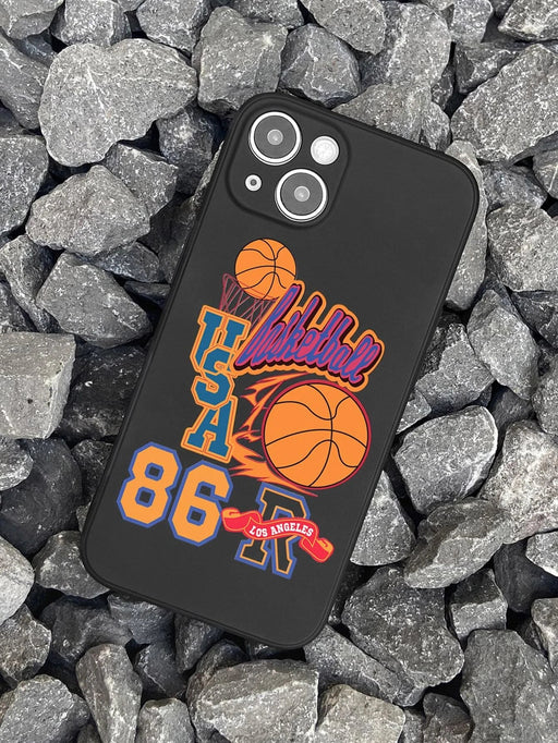 Funda para teléfono con patrón de baloncesto - Quierox - Tienda Online