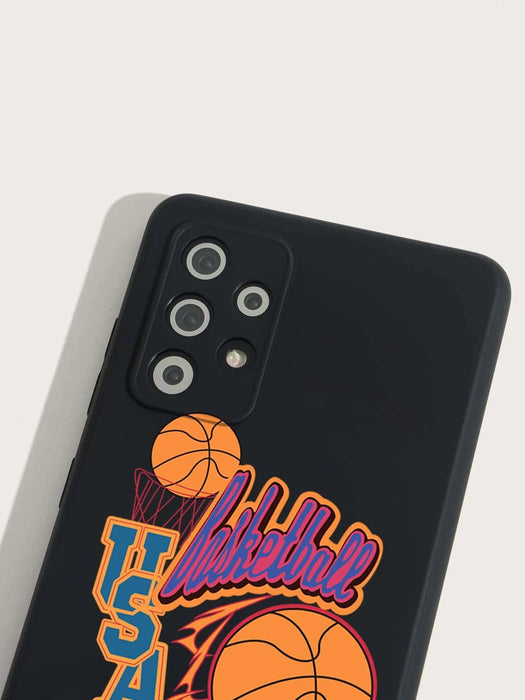 Funda para teléfono con patrón de baloncesto - Quierox - Tienda Online
