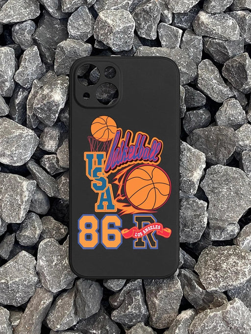 Funda para teléfono con patrón de baloncesto - Quierox - Tienda Online