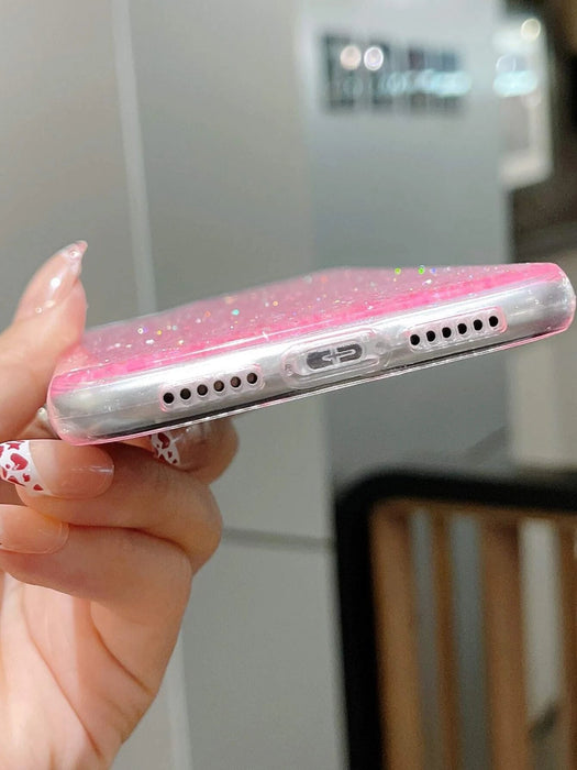 Funda para teléfono con purpurina rosa compatible con iPhone XS Max - Quierox - Tienda Online