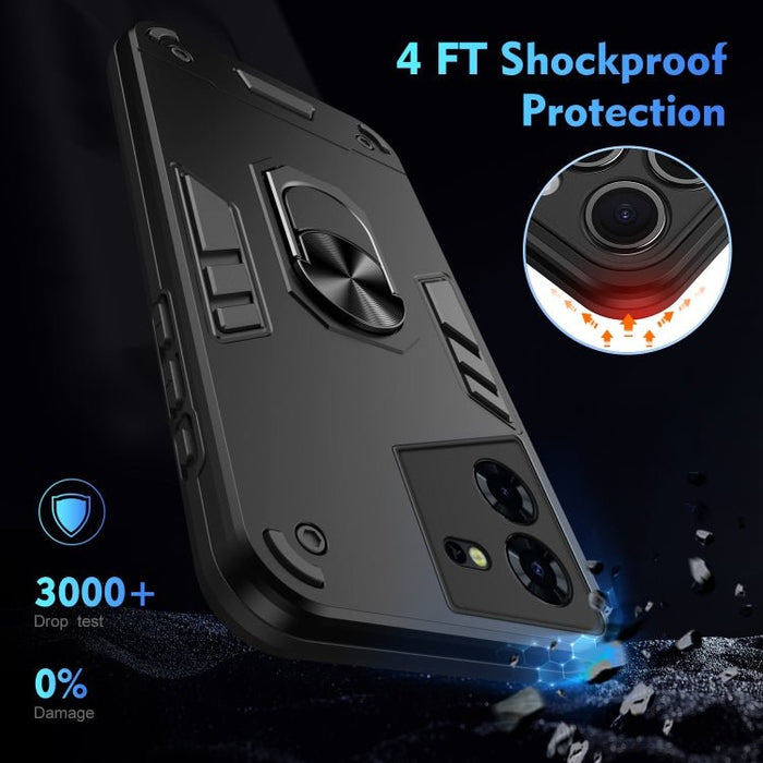Funda para teléfono con soporte de anillo Para Tecno Pova 5 Pro - Quierox - Tienda Online