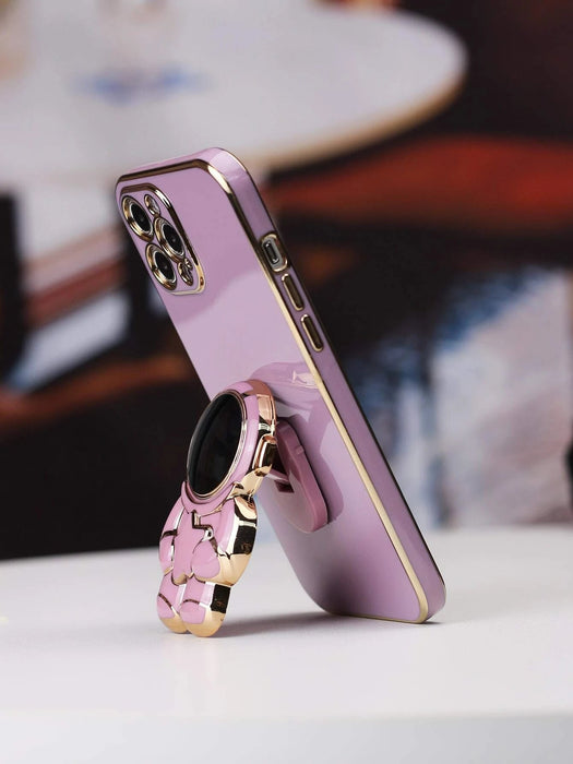 Funda para teléfono con soporte para teléfono con diseño de astronauta, a prueba de golpes - Quierox - Tienda Online