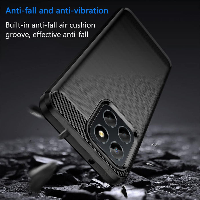 Funda para telefono Honor X5B Negro Suave TPU Anti-caída - Quierox - Tienda Online