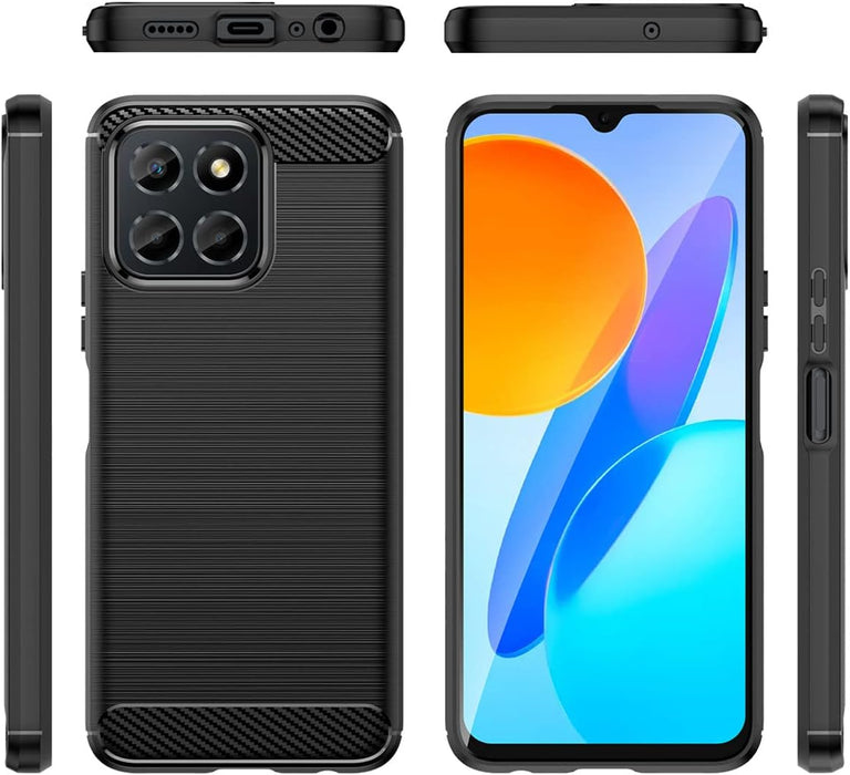 Funda para telefono Honor X5B Negro Suave TPU Anti-caída - Quierox - Tienda Online