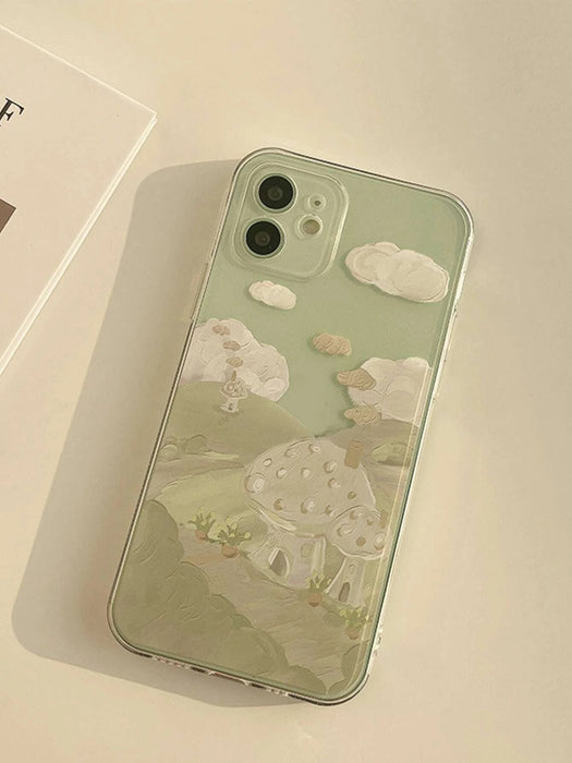 Funda para teléfono pintada con hongos compatible con iPhone XS Max - Quierox - Tienda Online