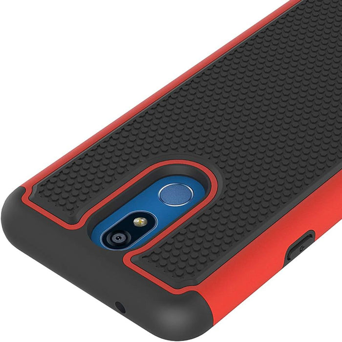FUNDA PARA TELEFONO RESISTENTE CON 2 PROTECTORES DE PANTALLA LG STYLO 4 - Quierox - Tienda Online