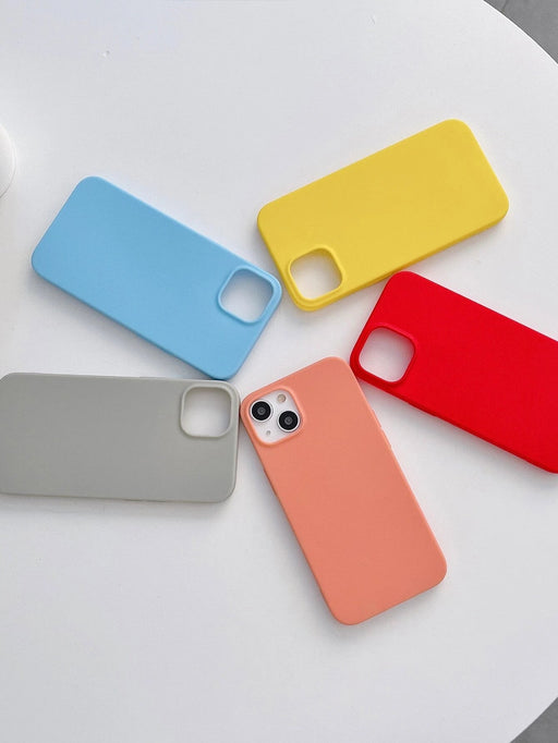 Funda para teléfono sólido de neón de 5 piezas compatible con iPhone 13 pro max - Quierox - Tienda Online