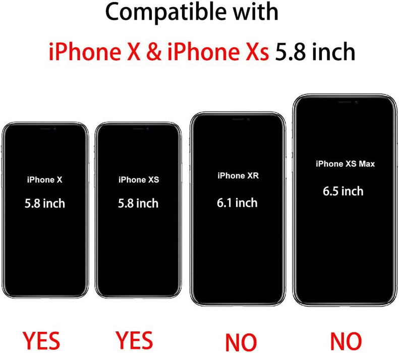 Funda para teléfono TENOC compatible con iPhone X/Xs - Quierox - Tienda Online