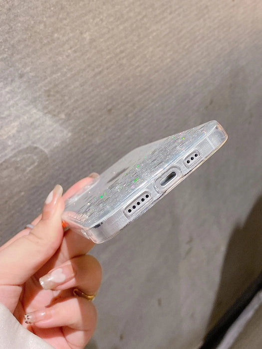 Funda para teléfono transparente con purpurina, Iphone 11 pro - Quierox - Tienda Online