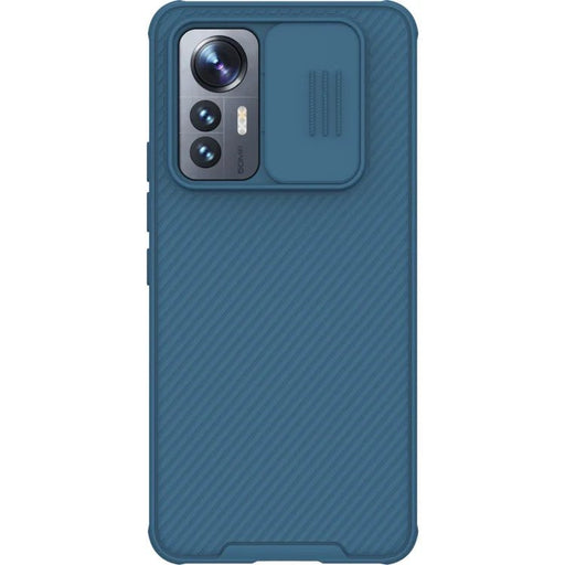 Funda para teléfono Xiaomi 12 Lite NILLKIN, Pro Series Camshield PC (azul) - Quierox - Tienda Online