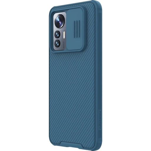 Funda para teléfono Xiaomi 12 Lite NILLKIN, Pro Series Camshield PC (azul) - Quierox - Tienda Online