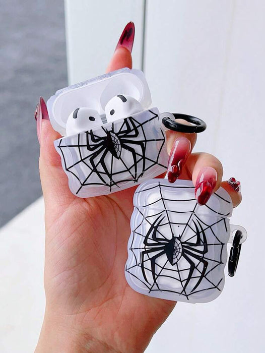 Funda protectora blanda con temática de araña para AirPods 3 - Quierox - Tienda Online