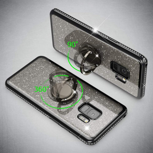 Funda protectora de silicona con agarre de dedo con soporte de anillo de 360 grados - Quierox - Tienda Online