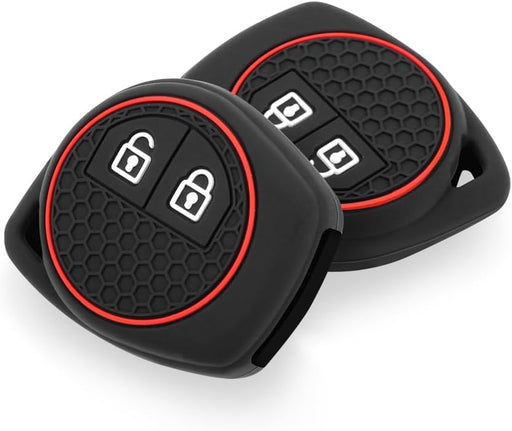 Funda protectora de silicona suave con 2 botones para Suzuki Alto Baleno - Quierox - Tienda Online