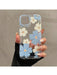 Funda protectora de silicona suave con estampado floral compatible con iPhone X/XS - Quierox - Tienda Online