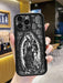 Funda protectora de teléfono con patrón en blanco y negro de Virgen María para iphone 7 plus / 8 plus - Quierox - Tienda Online