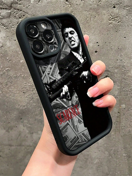 Funda protectora de TPU con diseño creativo de Tony Montana, para con iPhone 15 - Quierox - Tienda Online
