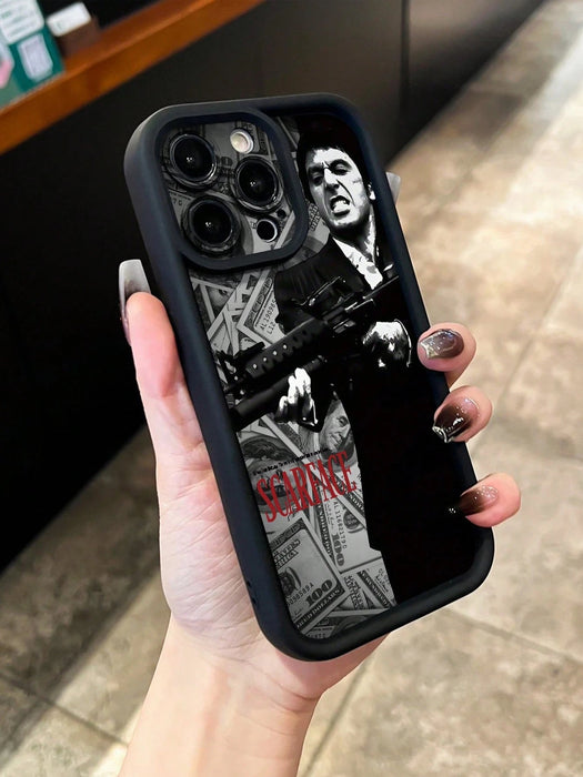 Funda protectora de TPU con diseño creativo de Tony Montana, para con iPhone 15 - Quierox - Tienda Online