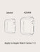 Funda protectora de TPU de cobertura total, para con Apple Watch - Quierox - Tienda Online