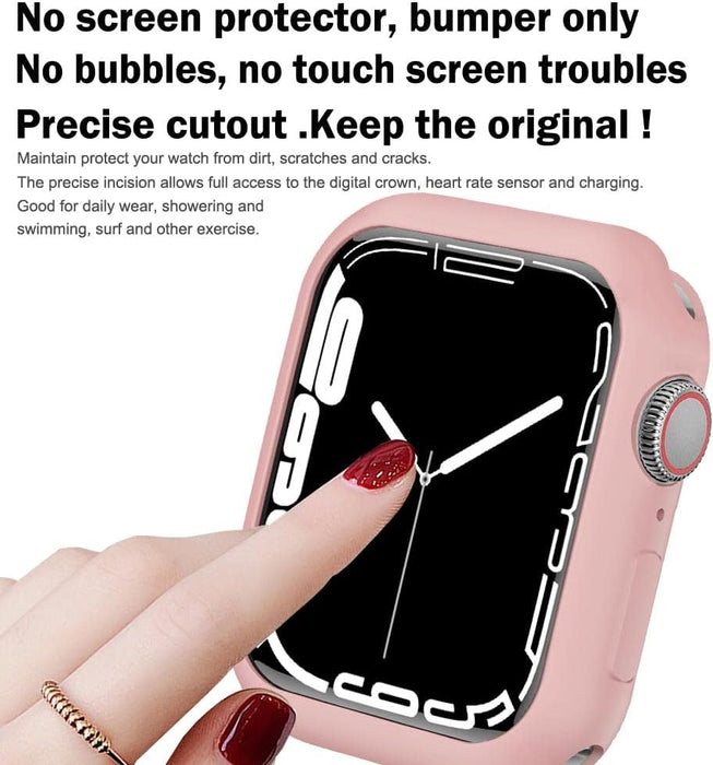 Funda protectora para Apple Watch de 38 mm, serie 2/3, suave, flexible, de TPU, fina y ligera - Quierox - Tienda Online