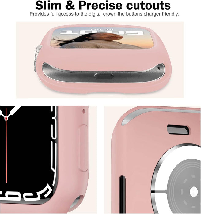 Funda protectora para Apple Watch de 38 mm, serie 2/3, suave, flexible, de TPU, fina y ligera - Quierox - Tienda Online