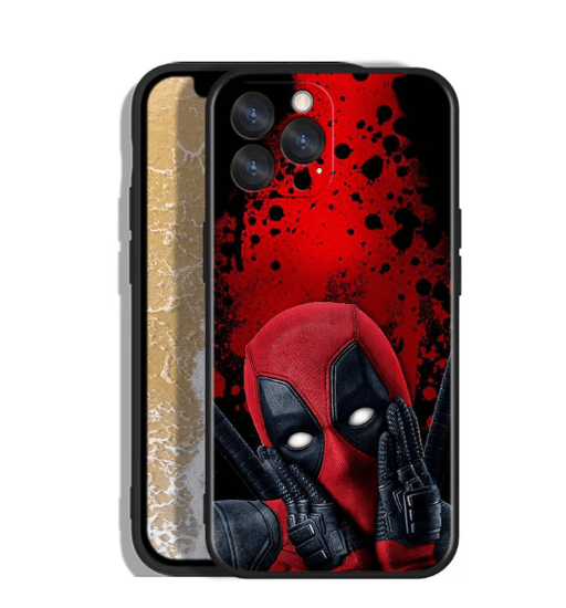 Funda protectora para celular, rojo de Deadpool para iPhone 13 Pro Max - Quierox - Tienda Online