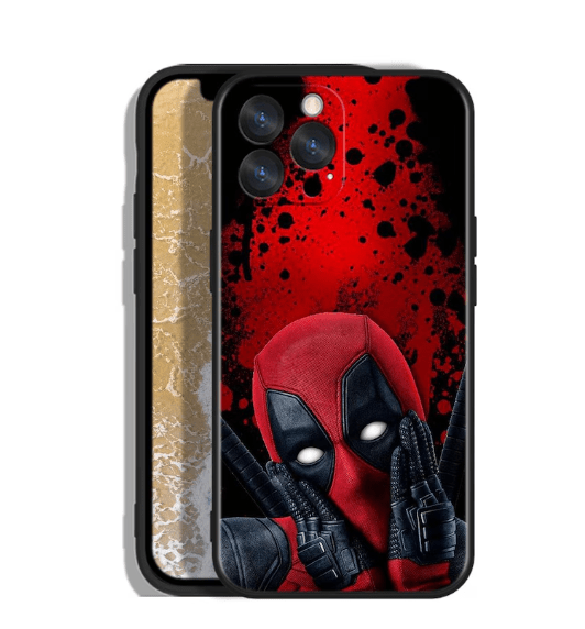 Funda protectora para celular, rojo de Deadpool para iPhone 13 Pro Max - Quierox - Tienda Online
