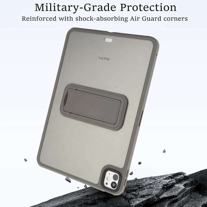 Funda protectora transparente con soporte para iPad Pro 12.9 - Quierox - Tienda Online