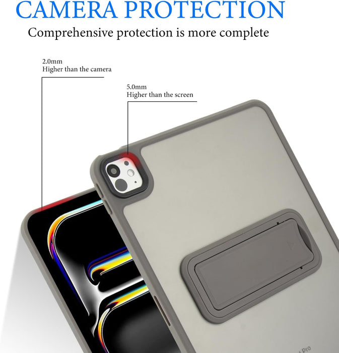 Funda protectora transparente con soporte para iPad Pro 12.9 - Quierox - Tienda Online