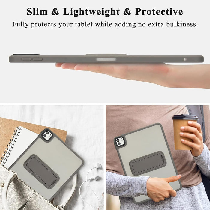 Funda protectora transparente con soporte para iPad Pro 12.9 - Quierox - Tienda Online