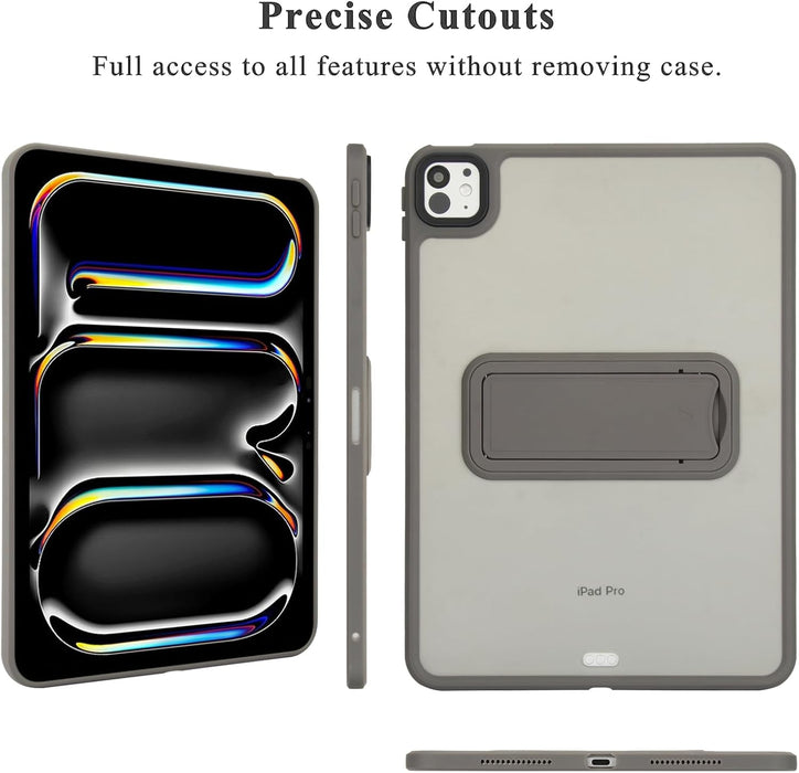Funda protectora transparente con soporte para iPad Pro 12.9 - Quierox - Tienda Online