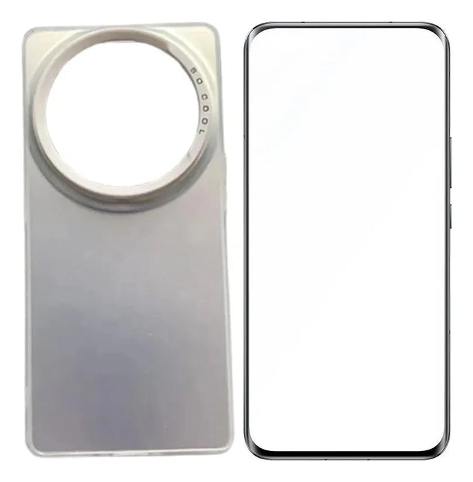 Funda protectora trasera Color Silver+mica para OPPO Find X7 Ultra - Quierox - Tienda Online