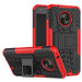Funda protectora trasera de silicona de policarbonato rojo, Nokia G300 - Quierox - Tienda Online