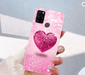 Funda protectora,funda de teléfono estilo de moda brillante con corazón - Quierox - Tienda Online
