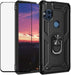 Funda rígida para Motorola Moto One Hyper, con anillo giratorio de 360 grados - Quierox - Tienda Online